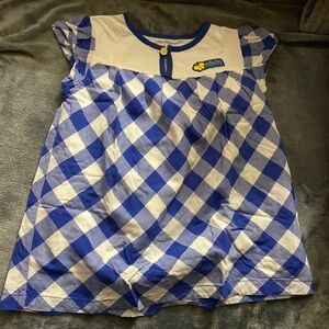 Cute blue and white dress